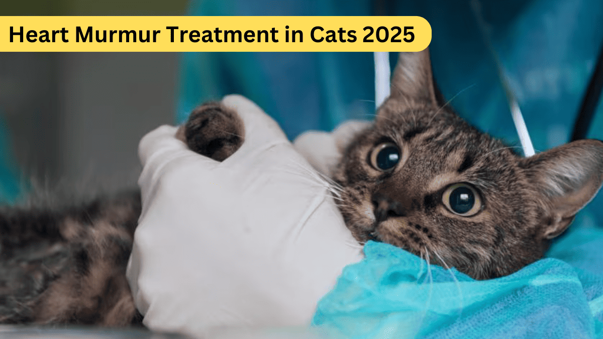 This guide will cover Heart Murmur Treatment in Cats 2025.